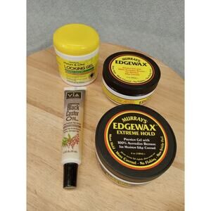 Murrays Edge Wax, Extreme Hold, Jamaican Locking Gel, Black Castor Oil Treatment